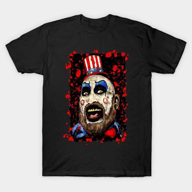 Captain Spaulding T-Shirt by Trapjaw1974